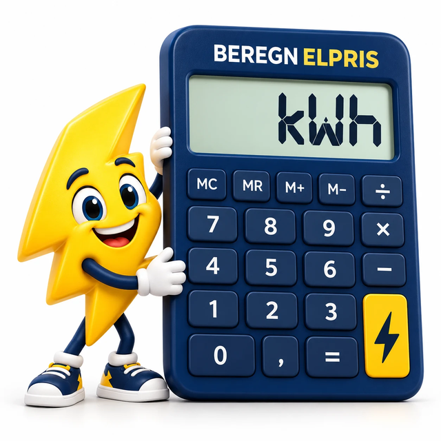 Beregn elpris med vores elregner